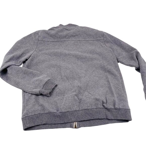 Ralph Lauren Gray Full-Zip Jacket Mens Size L Cotton/Polyester Blend - Picture 4 of 4